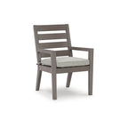 Signature Design by Ashley Hillside Barn Brown/Gray 7-Piece Outdoor Dining Package - 84 W x 42 D x 29 H