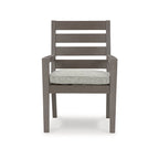 Signature Design by Ashley Hillside Barn Brown/Gray 7-Piece Outdoor Dining Package - 84 W x 42 D x 29 H