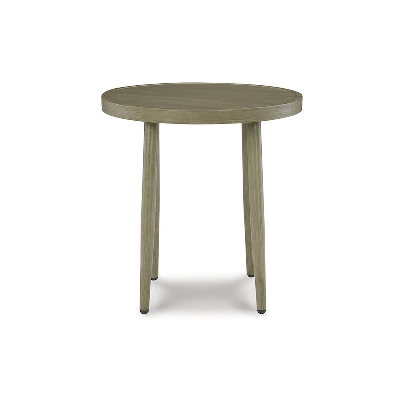 Signature Design by Ashley Swiss Valley Brown 3-Piece Outdoor Occasional Table Package - 48 W x 30 D x 18 H