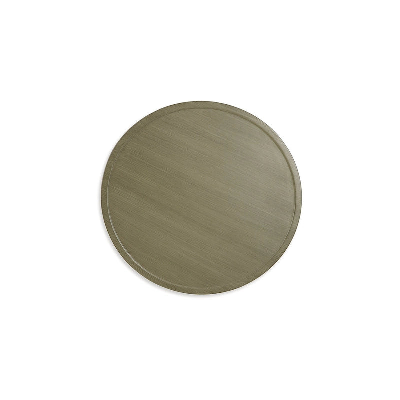 Signature Design by Ashley Swiss Valley Brown 3-Piece Outdoor Occasional Table Package - 48 W x 30 D x 18 H
