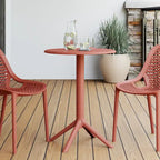 Frond and Form 23.5 Inch Outdoor Round Dining Table