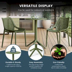 Frond and Form 23.5 Inch Outdoor Round Dining Table