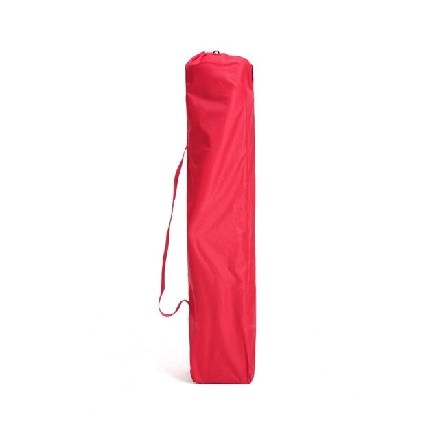 High-Back Heavy-Duty Lawn Chair Supports 250 Lbs, Portable Collapsible Design With Cup Holder