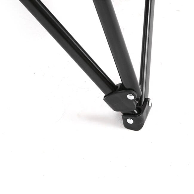 High-Back Heavy-Duty Lawn Chair Supports 250 Lbs, Portable Collapsible Design With Cup Holder