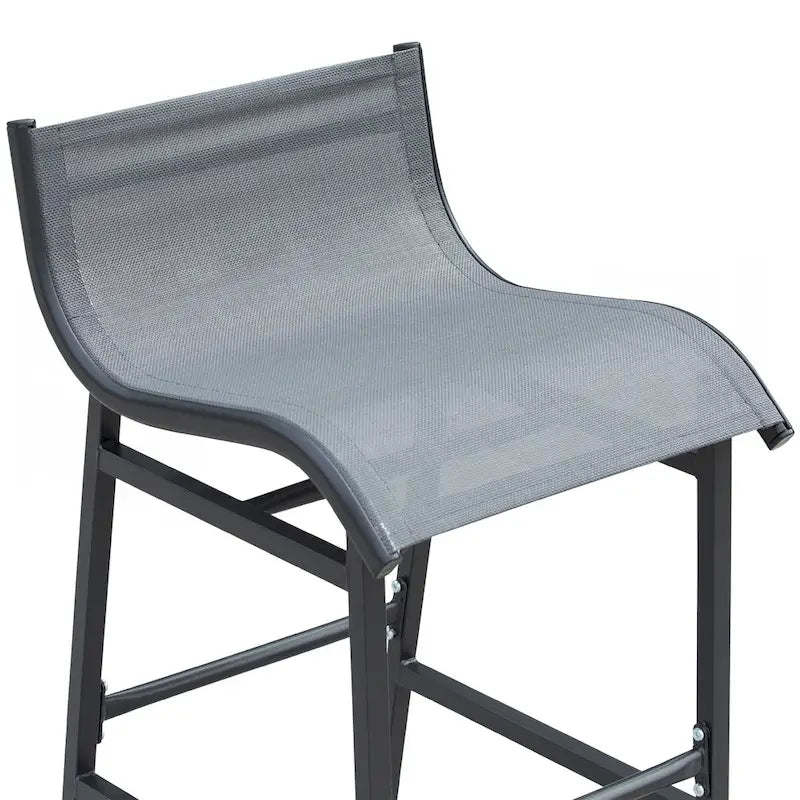 3 Piece Bar Height Outdoor Bistro Set for 2
