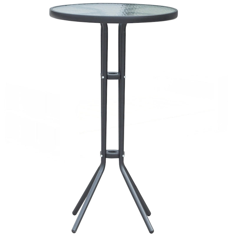 3 Piece Bar Height Outdoor Bistro Set for 2