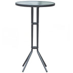 3 Piece Bar Height Outdoor Bistro Set for 2