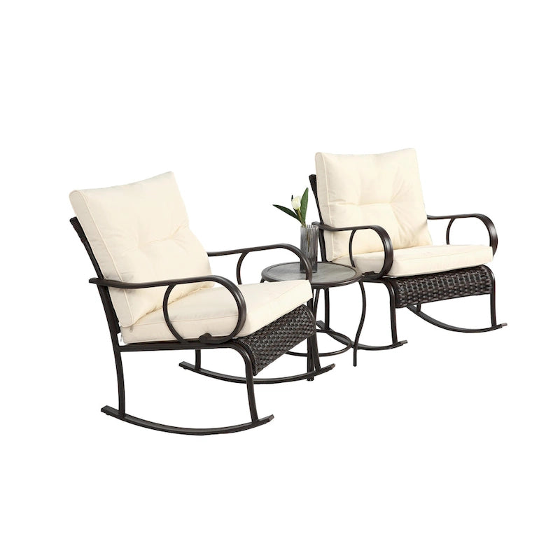 3 Pieces Patio Furniture Set