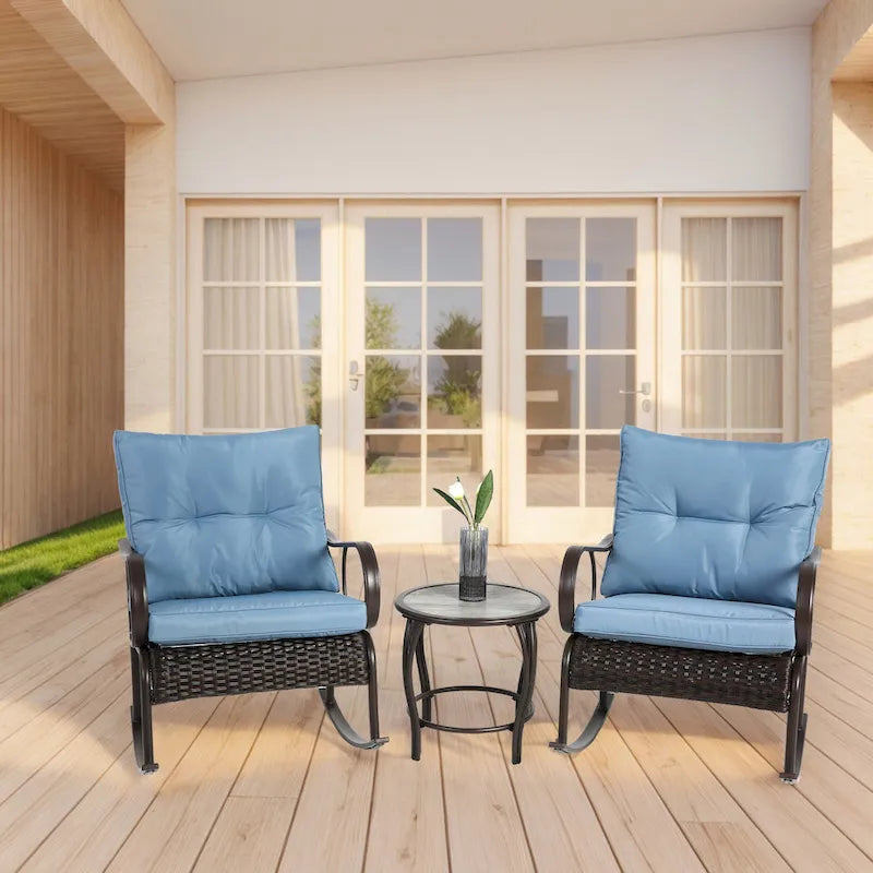3 Pieces Patio Furniture Set