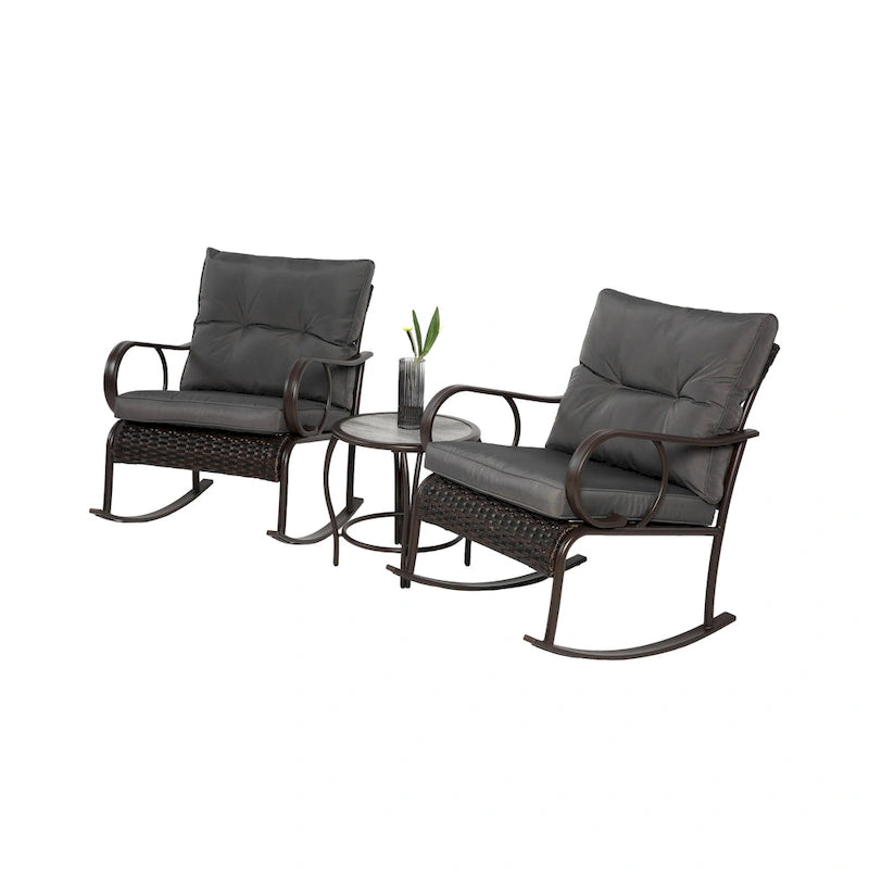 3 Pieces Patio Furniture Set