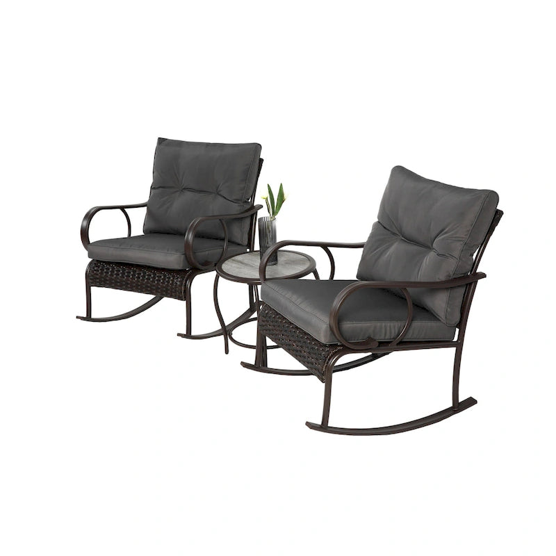 3 Pieces Patio Furniture Set