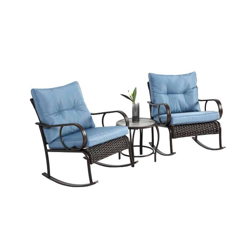 3 Pieces Patio Furniture Set