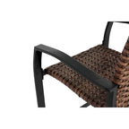 3 Pieces Outdoor Bar Stools Set