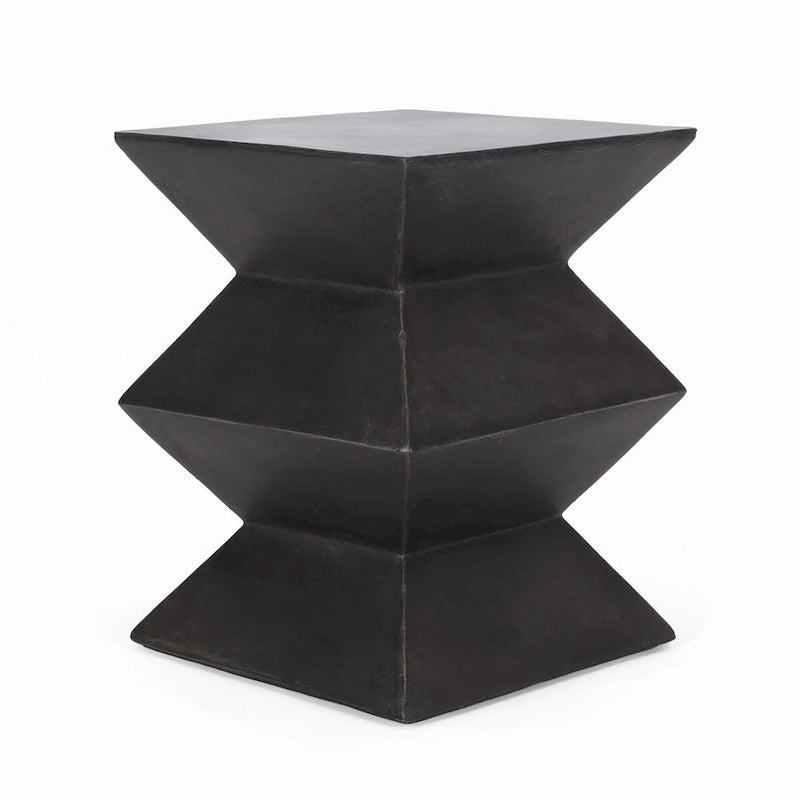 Outdoor Lightweight Concrete Side Table