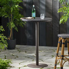 Outdoor 26 Round PE Rattan Bar Table