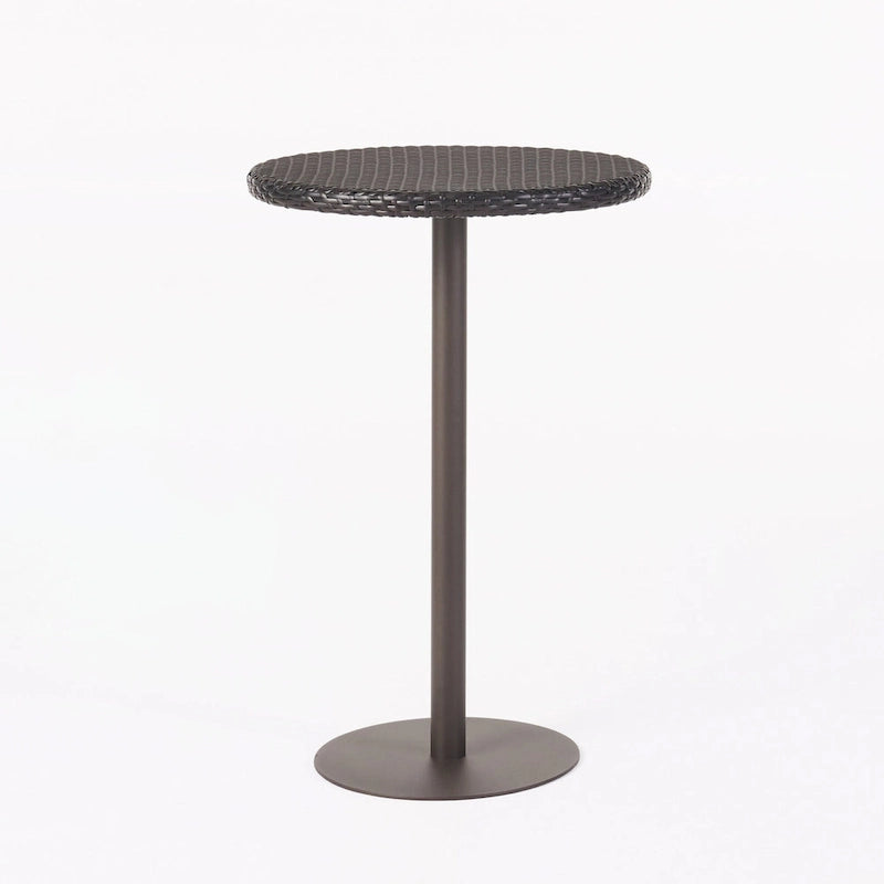 Outdoor 26 Round PE Rattan Bar Table
