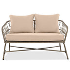4-Person Outdoor Seating Group with Removable Cushions & 1 Coffee Table
