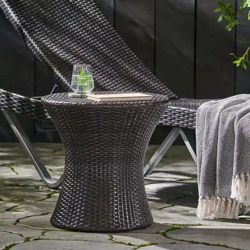 Outdoor HOURGLASS TABLE (NO GLASS TOP)