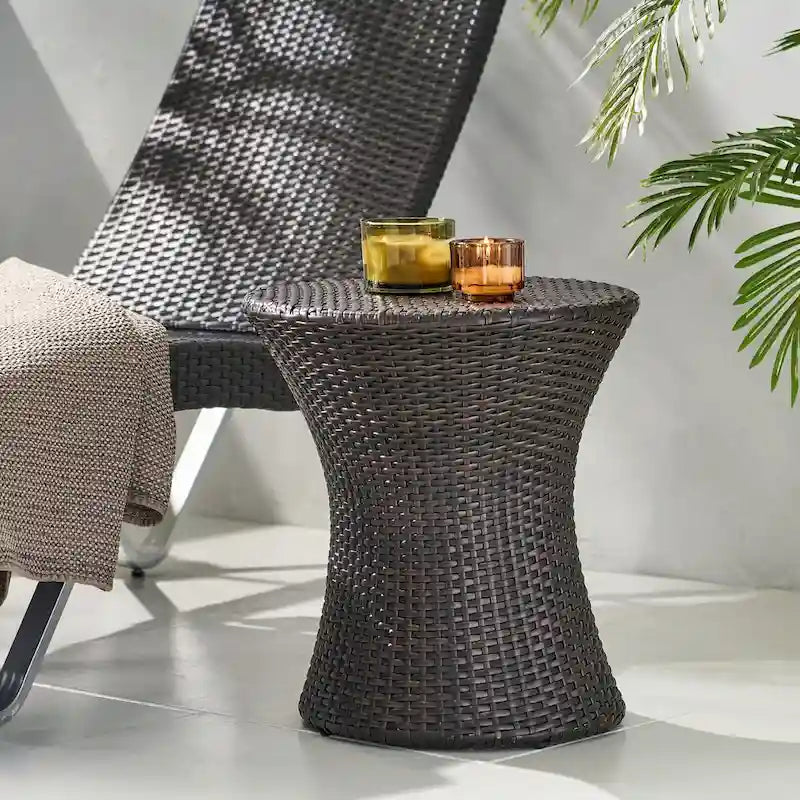 Outdoor HOURGLASS TABLE (NO GLASS TOP)