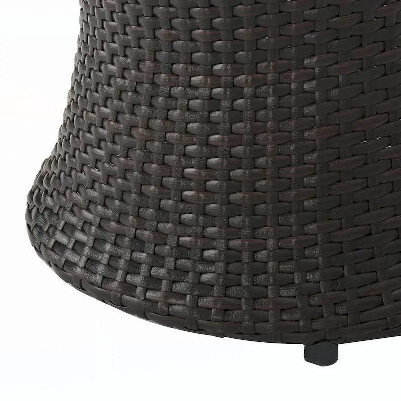 Outdoor HOURGLASS TABLE (NO GLASS TOP)