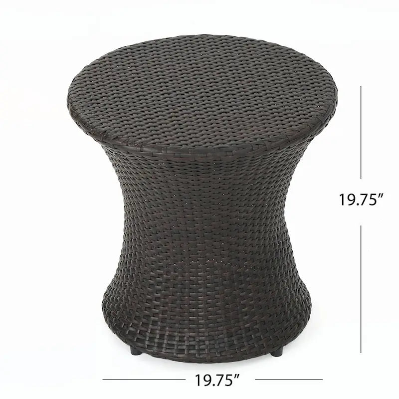Outdoor HOURGLASS TABLE (NO GLASS TOP)