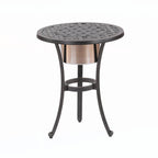 21 Round Aluminum Bistro Table
