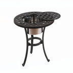 21 Round Aluminum Bistro Table