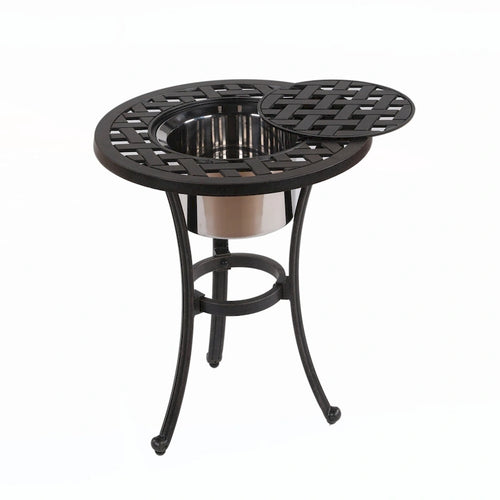 21 Round Aluminum Bistro Table