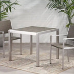 Outdoor Aluminum Square Dining Table