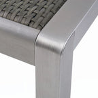 Outdoor Aluminum Square Dining Table