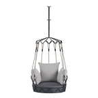 Outdoor Olefin Fabric Porch Swing Chair with UV Resistant Cushion