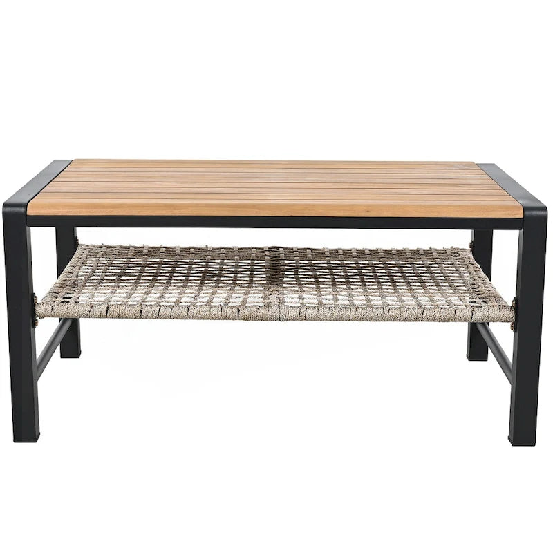 4 Pieces Outdoor Sectional Sofa Set