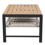 4 Pieces Outdoor Sectional Sofa Set