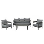 High-Quality Outdoor Seating Set with Thick Cushions