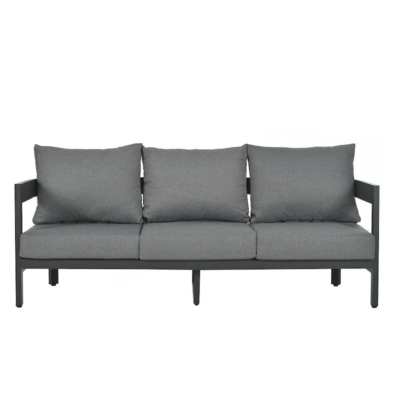 High-Quality Outdoor Seating Set with Thick Cushions