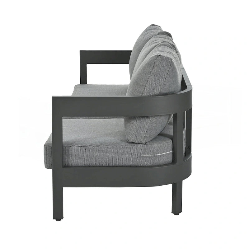 High-Quality Outdoor Seating Set with Thick Cushions