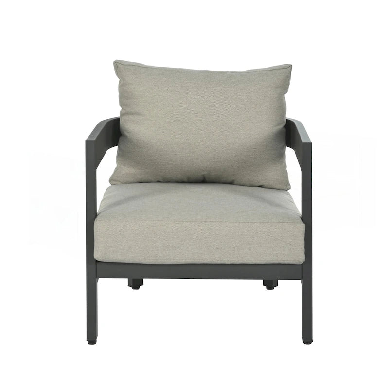 High-Quality Outdoor Seating Set with Thick Cushions
