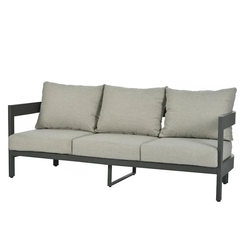 High-Quality Outdoor Seating Set with Thick Cushions