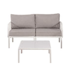 Roomfitters 5-Piece Outdoor Sectional Patio Conversation Set with Coffee Table and Deep Cushion