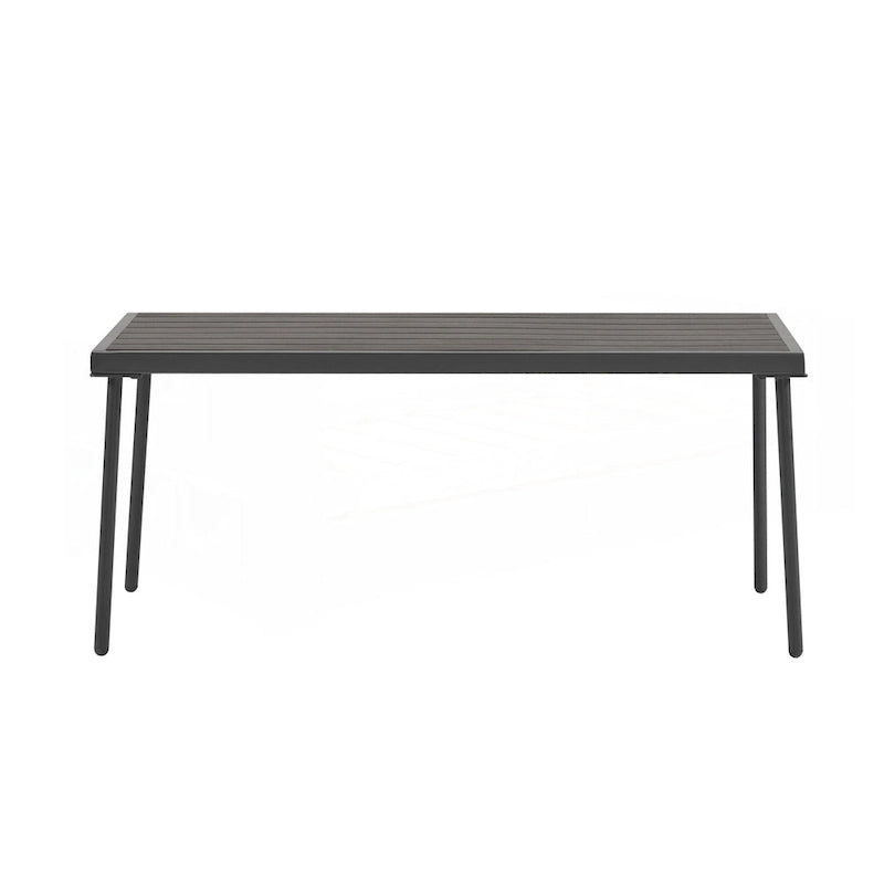 4-Pieces Outdoor Metal Patio Furniture Set