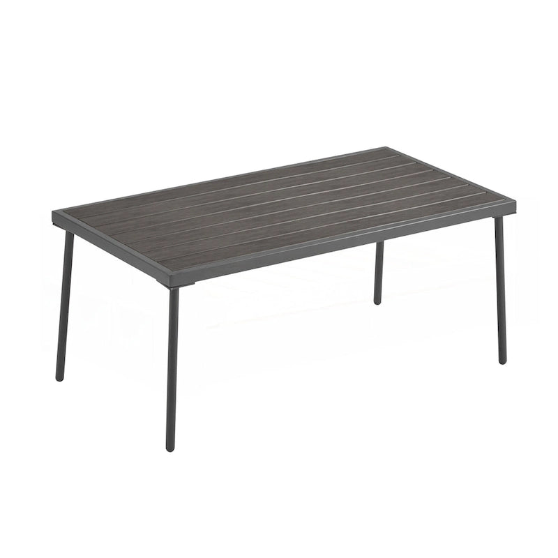 4-Pieces Outdoor Metal Patio Furniture Set