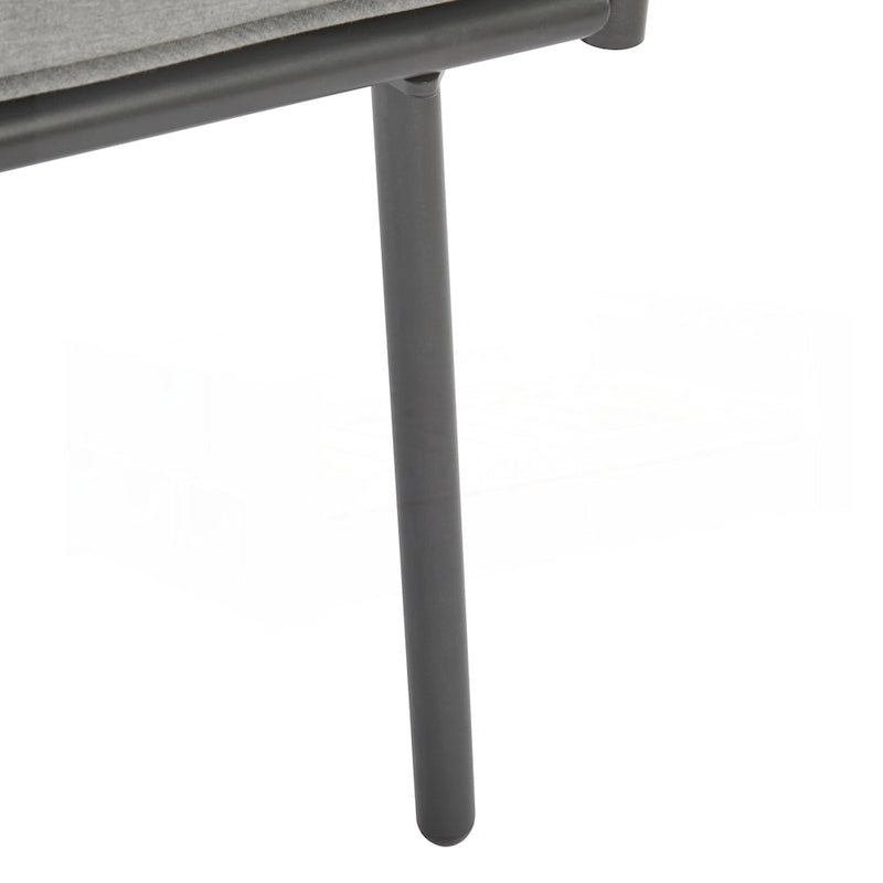 4-Pieces Outdoor Metal Patio Furniture Set