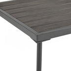 4-Pieces Outdoor Metal Patio Furniture Set