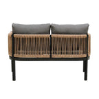 Roomfitters Modern Outdoor Sofa Set with Table, Multi-Person Patio Furniture Set for Garden, Backyard, Balconies