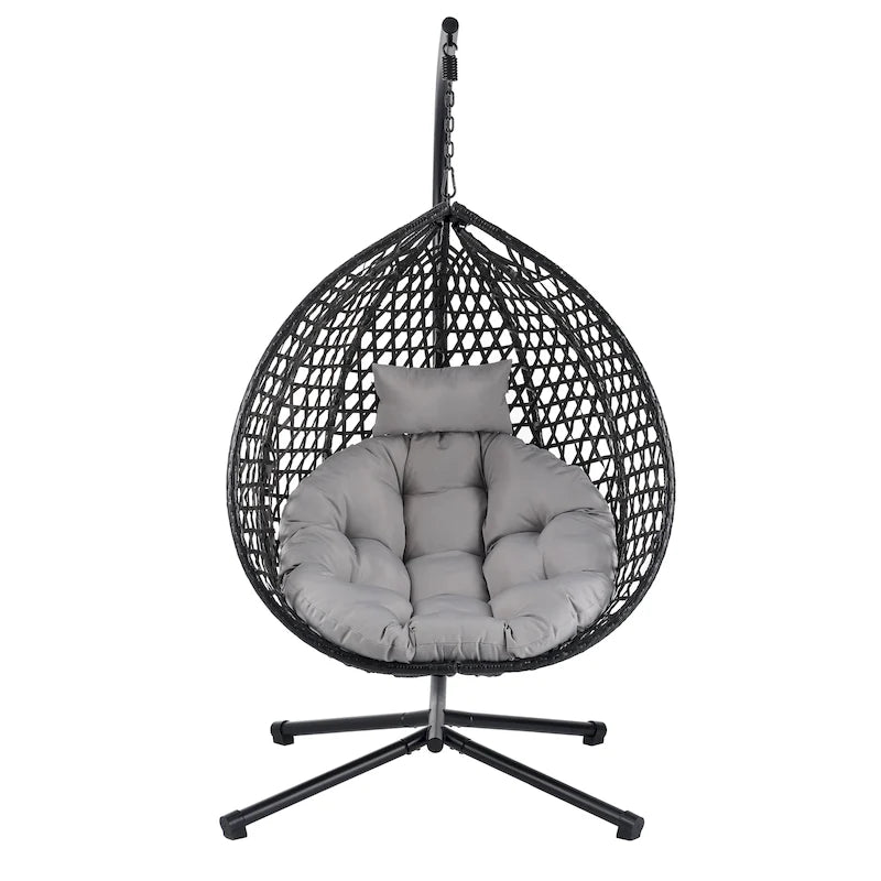 Roomfitters Versatile Hanging Egg Chair for Indoor and Outdoor Use