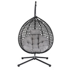 Roomfitters Versatile Hanging Egg Chair for Indoor and Outdoor Use