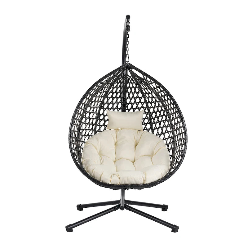 Roomfitters Versatile Hanging Egg Chair for Indoor and Outdoor Use
