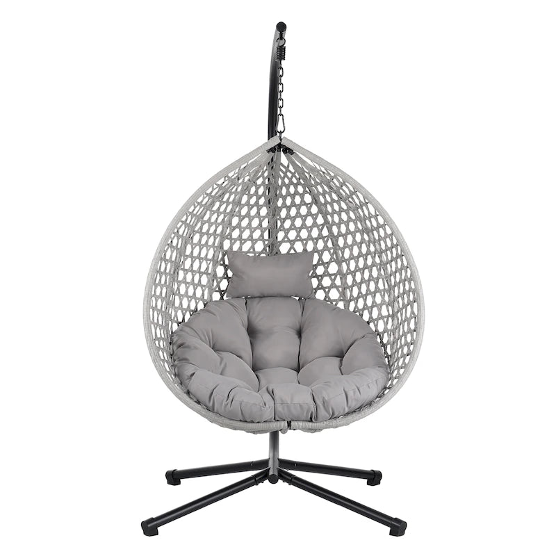 Roomfitters Versatile Hanging Egg Chair for Indoor and Outdoor Use