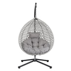 Roomfitters Versatile Hanging Egg Chair for Indoor and Outdoor Use