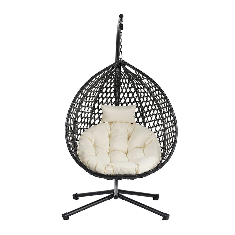 Roomfitters Versatile Hanging Egg Chair for Indoor and Outdoor Use